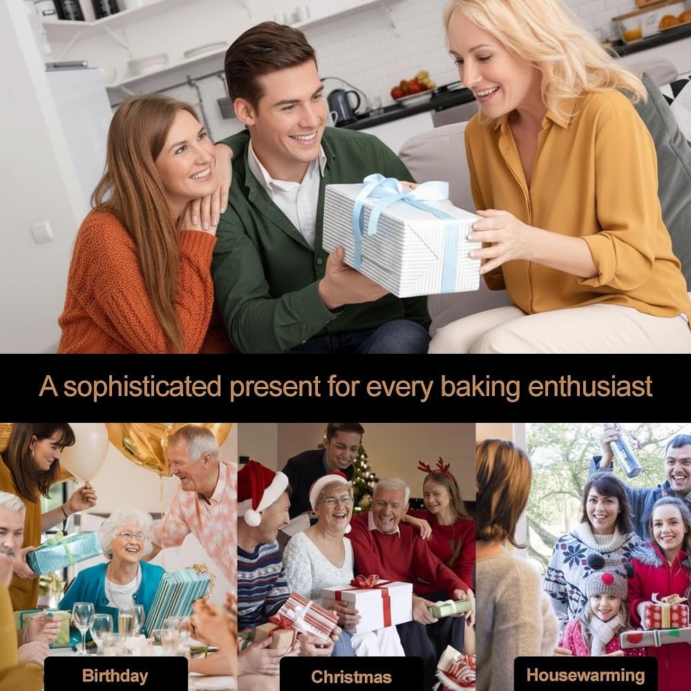 Premium Wooden Bread Knife with Serrated Stainless Steel Blade - Image 6